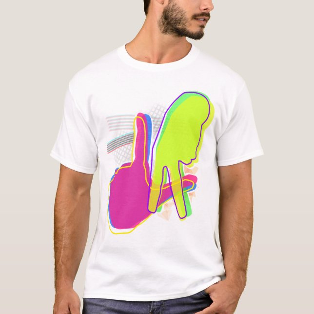 Camiseta Dedos del LA (Anverso)