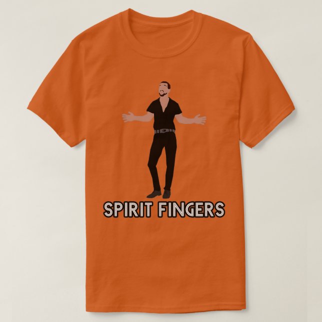 Camiseta Dedos espirituales (Diseño del anverso)