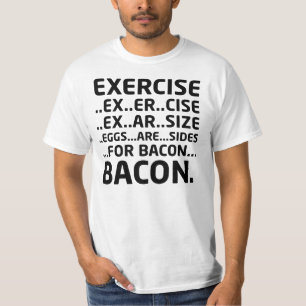 Camiseta Deducción lógica del tocino