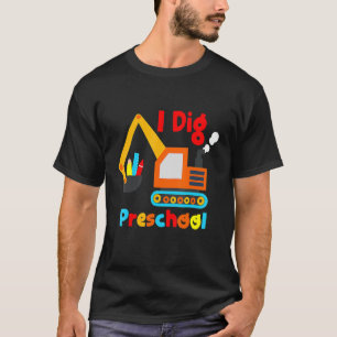 Camiseta Deduzco Camión De Vapor A La Escuela Para Niños