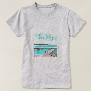 Camiseta Dee Why playa Sydney Australia viaje