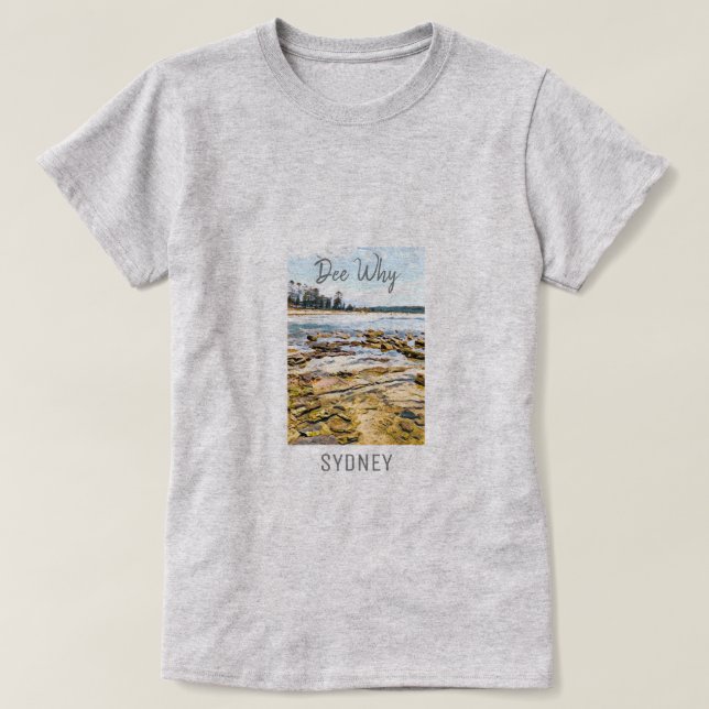 Camiseta Dee Why Sydney Beach Australia travel (Diseño del anverso)