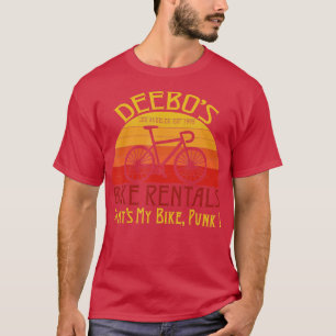 Camiseta Deebos Alquiler de bicicletas gorras Mi Punk Funny