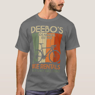 Camiseta Deebo's Bike Rentals Funny vintage Bike Rider
