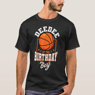 Camiseta Deedee Del Tema Del Baloncesto De Birthday Boy Bda