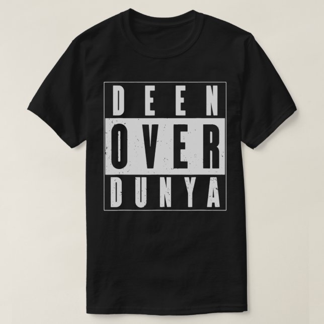 CAMISETA DEEN OVER DUNYA (Diseño del anverso)