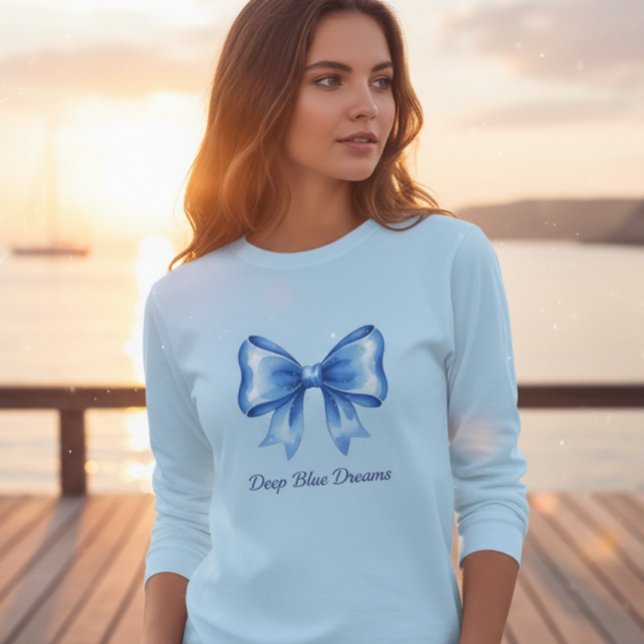 Camiseta Deep Blue Dreams Long Sleeve Shirt (Subido por el creador)