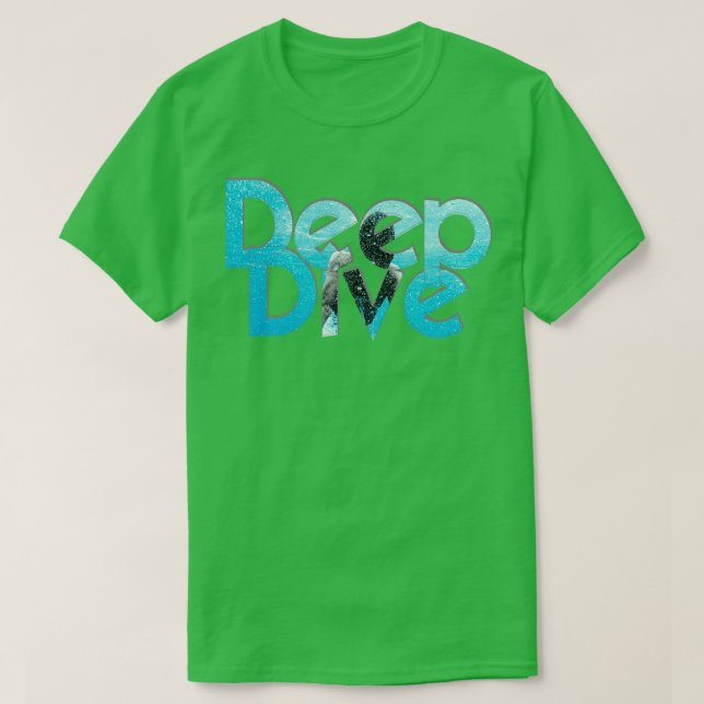 Camiseta Deep Dive (Diseño del anverso)