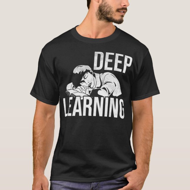Camiseta Deep Learning Data Computer Science Programation C (Anverso)