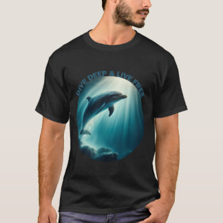 Camiseta Deep Live Free Dolphin