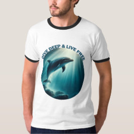 Camiseta Deep Live Free Dolphin