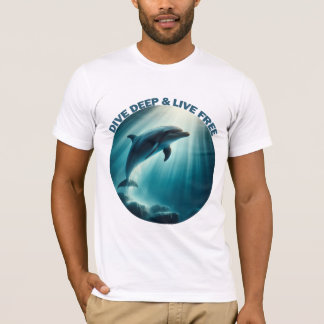 Camiseta Deep Live Free Dolphin