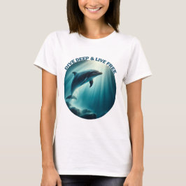 Camiseta Deep Live Free Dolphin