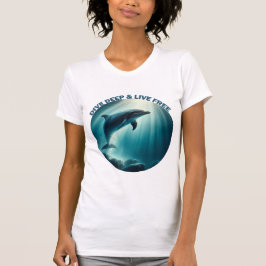 Camiseta Deep Live Free Dolphin