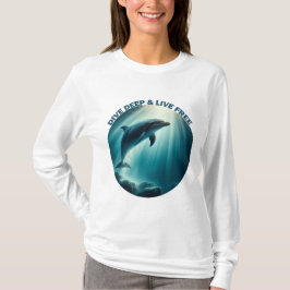 Camiseta Deep Live Free Dolphin