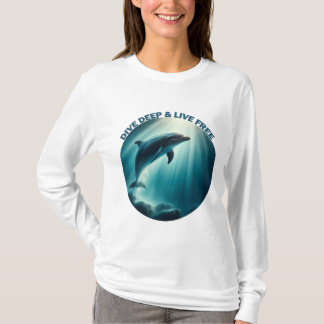 Camiseta Deep Live Free Dolphin