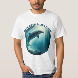 Camiseta Deep Live Free Dolphin