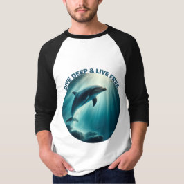 Camiseta Deep Live Free Dolphin
