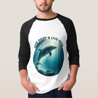Camiseta Deep Live Free Dolphin