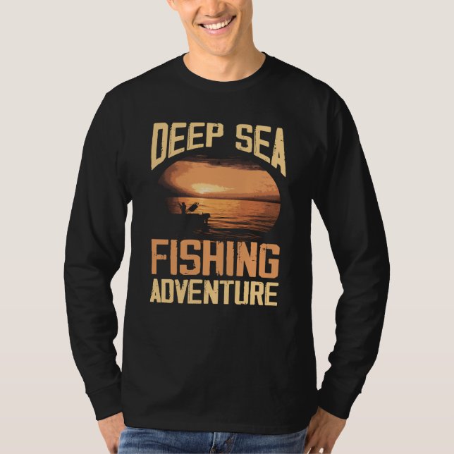 Camiseta Deep Sea Fishing Adventure (Anverso)