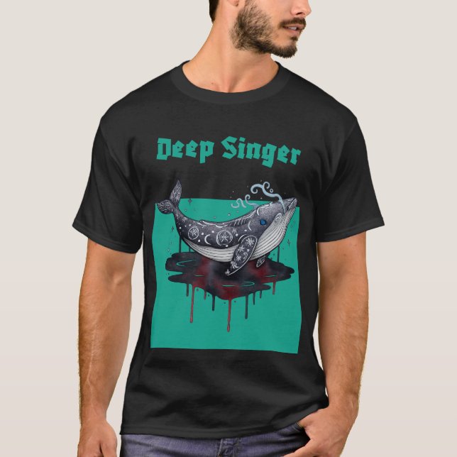 Camiseta Deep Singer (Anverso)