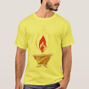 Camiseta Deepak: Lámpara de Diwali