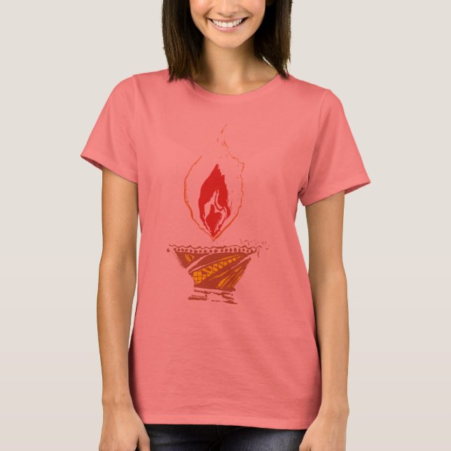 Camiseta Deepak : Luz Diwali (Anverso)