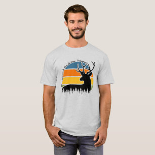 Camiseta Deer Buck the Earth tiene música para los que escu