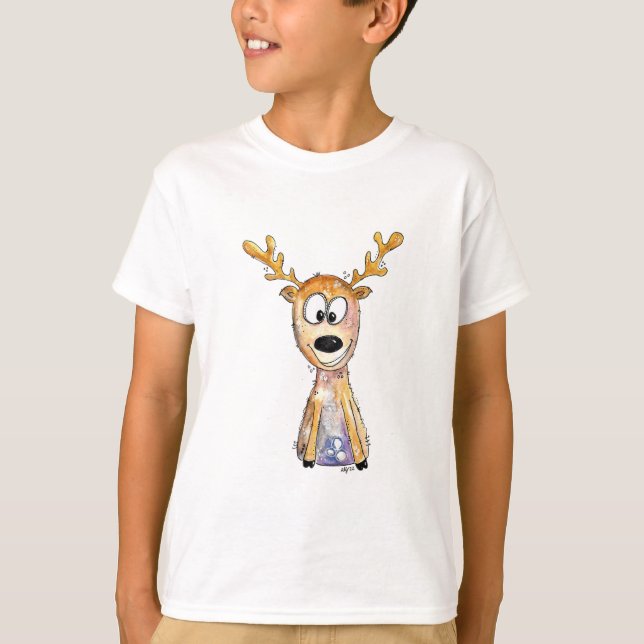 Camiseta Deer caprichoso (Anverso)