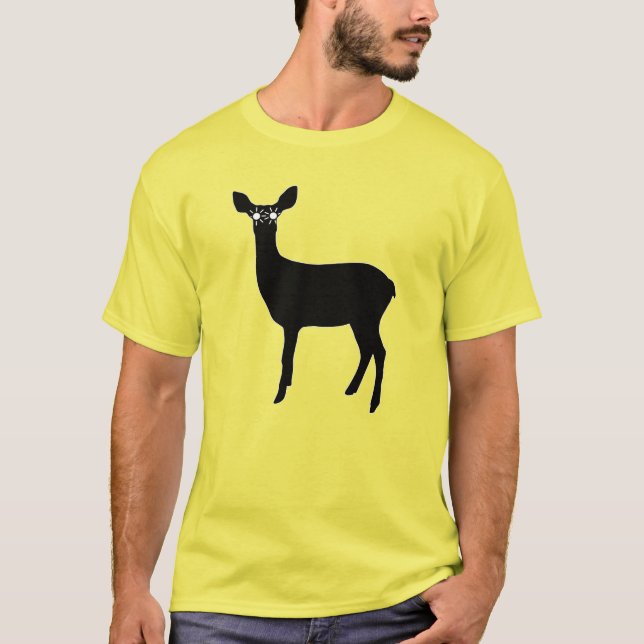 Camiseta Deer con faros - (Anverso)
