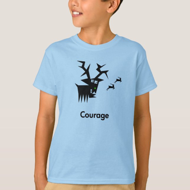 Camiseta Deer Courage (Anverso)