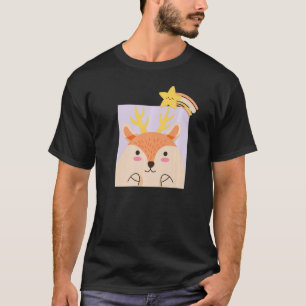 Camiseta Deer Cute Wild Animals Niños Jardín Infantil