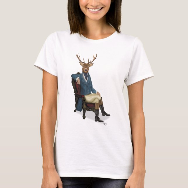 Camiseta Deer distinguido completo 3 (Anverso)