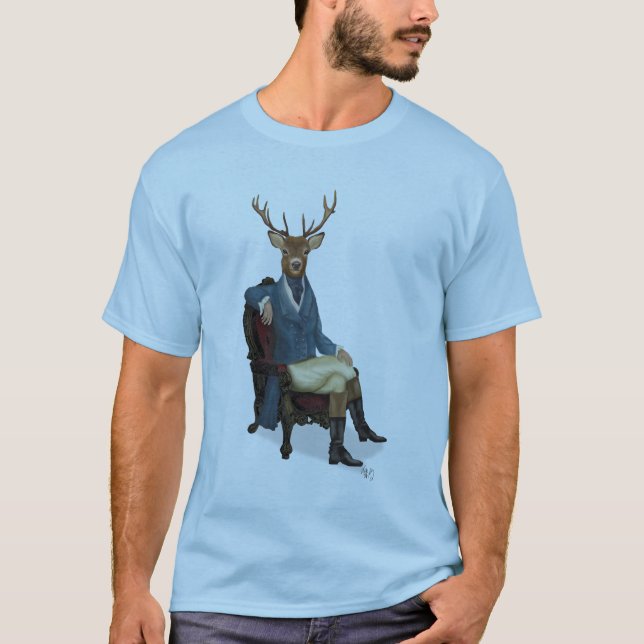 Camiseta Deer distinguido completo 3 (Anverso)