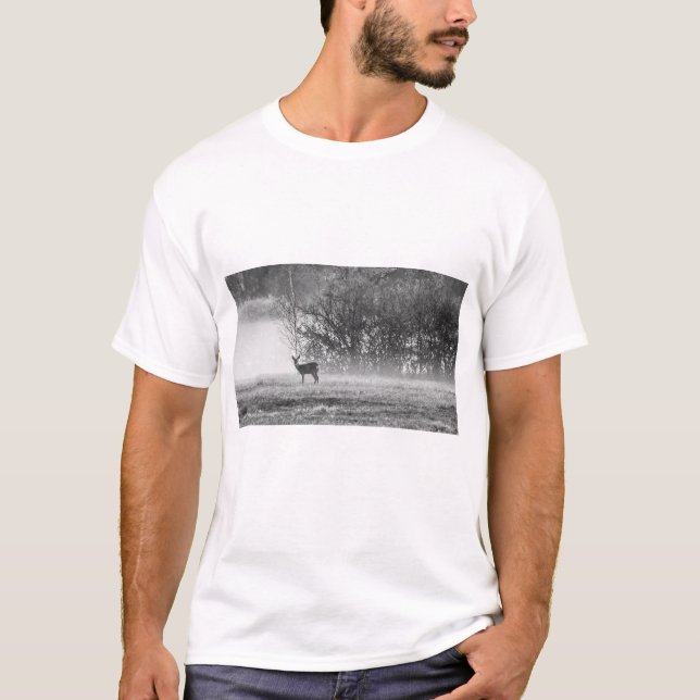 Camiseta Deer en encendido autumn morning (Anverso)