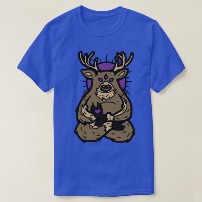 Camiseta Deer espiritual (Diseño del anverso)