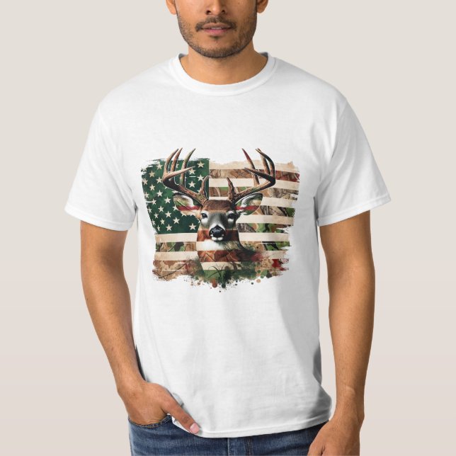 Camiseta Deer Flag (Anverso)