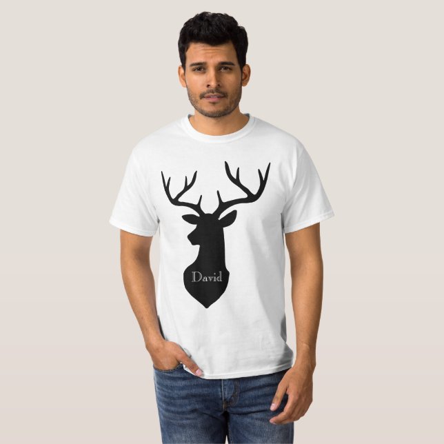 Camiseta Deer Head Buck (Anverso completo)