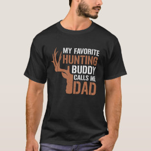 Camiseta Deer Hunding Buddy Me Llama A Mi Papá Noel Funny H