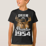 Camiseta Deer Hunter 1954 Years Old Birthday Hunting<br><div class="desc">Birthday Hunting,  Birthday Hunter,  Birthday Deer Hunting,  Birthday Finest Hunter,  Huntinng Birthday,  Deer Hunter 1954 Years Old Birthday Hunting Vintage Dog</div>