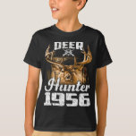 Camiseta Deer Hunter 1956 Years Old Birthday Hunting<br><div class="desc">Birthday Hunting,  Birthday Hunter,  Birthday Deer Hunting,  Birthday Finest Hunter,  Huntinng Birthday,  Deer Hunter 1956 Years Old Birthday Hunting Vintage Dog</div>