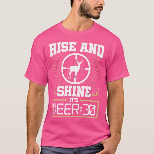 Camiseta Deer Hunter Cazadores de Rifle (Anverso)