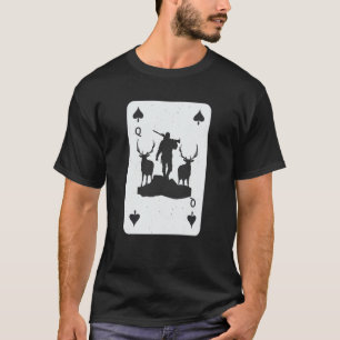 Camiseta Deer Hunter Deer Stuts Print Reindeer Catching Dee