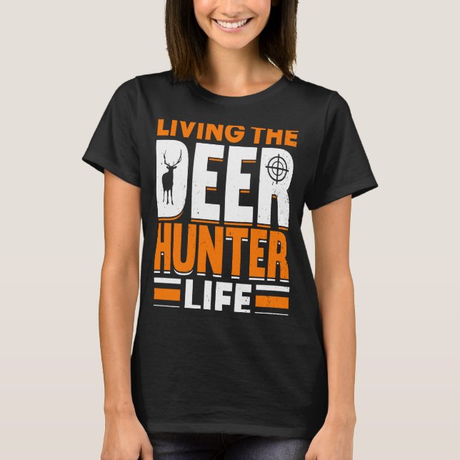 Camiseta Deer Hunter Hunter Season Huntsman (Anverso)