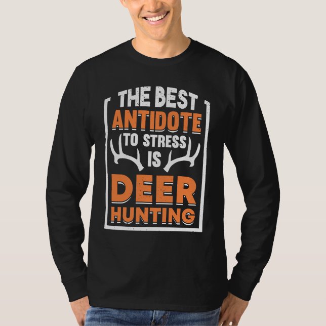 Camiseta Deer Hunter Hunting Season Huntsman  1 (Anverso)