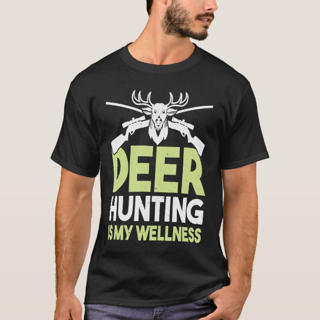Camiseta Deer Hunter Hunting Season Huntsman  1 (Anverso)