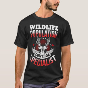 Camiseta Deer Huntin, especialista en control de la poblaci