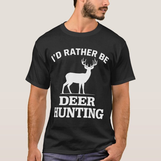 Camiseta Deer Hunting Art For Men Women Buck Elk Hunter Dee (Anverso)