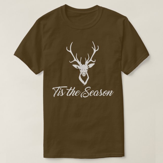 Camiseta Deer Hunting T Shirt - Tis the Season (Diseño del anverso)