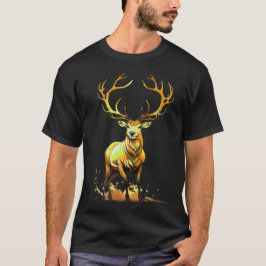 Camiseta Deer majestuoso